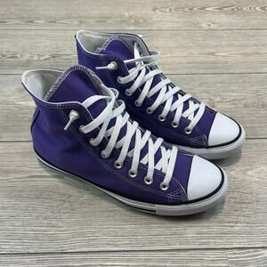 Converse All Star Chuck Taylor High Top Purple Mint Condition Women 10 Men 8